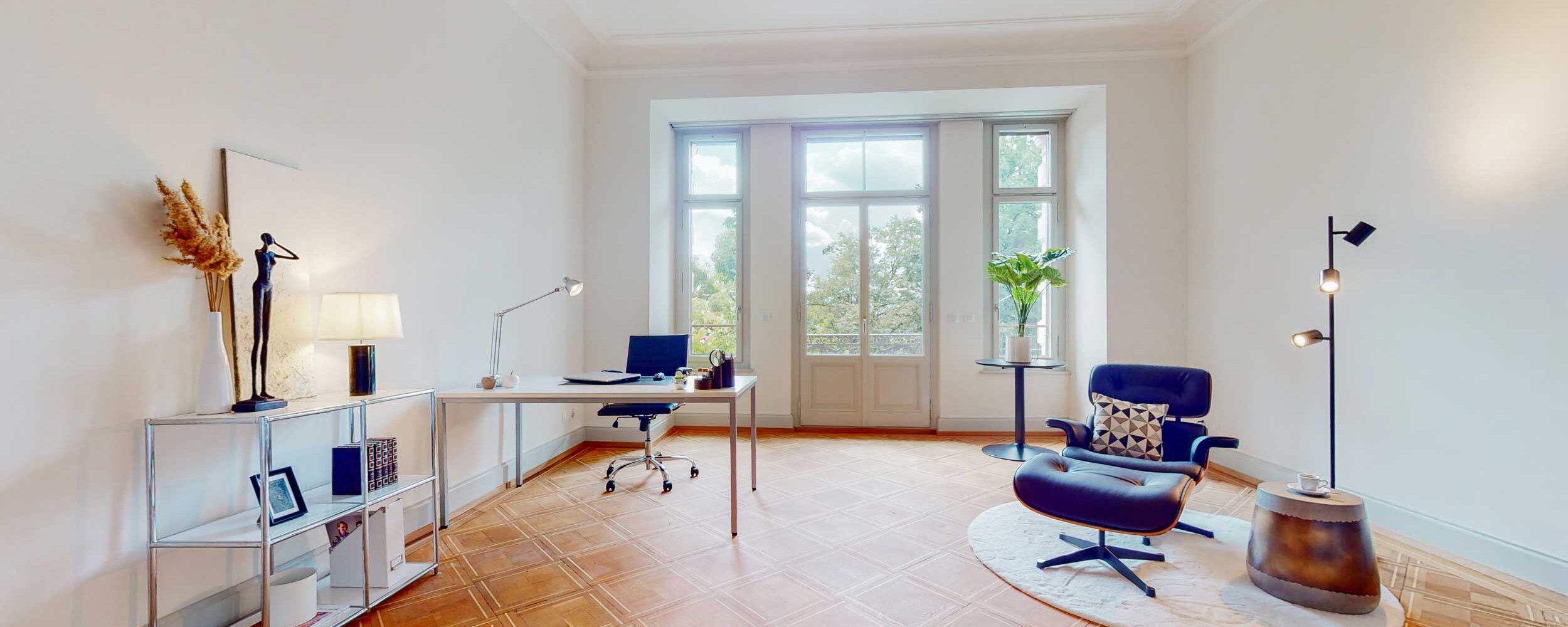 View into the living room