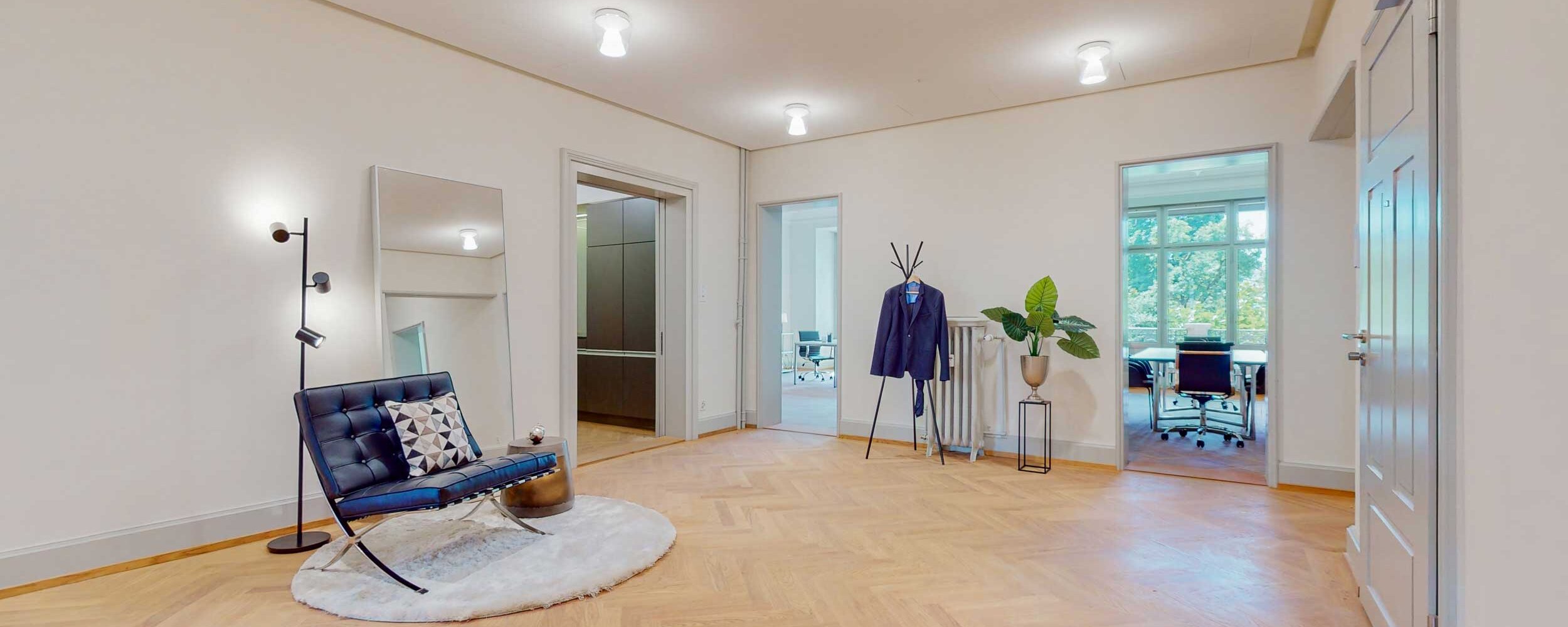 View into the living room